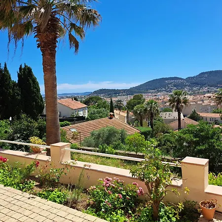 Appartement Bas Villa, Vue Mer, Centre Ville, Paradis, Calme Hyères