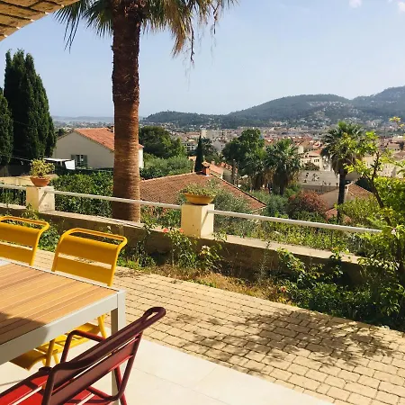 Bas Villa, Vue Mer, Centre Ville, Paradis, Calme イエール